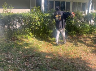 Bush Trimming by Josue Nunez for Demetrius J. in Winter Park, FL