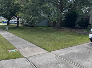 Chris W.'s Yard Cutting service result
