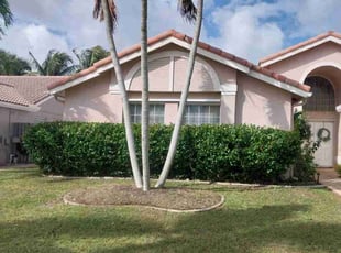 Bush Trimming by Kris Vecchio for Dana B. in Boynton Beach, FL