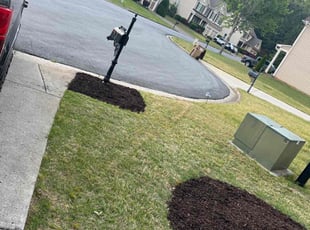 Mulching by Jonathan Clark for Shiran K. in Cumming, GA
