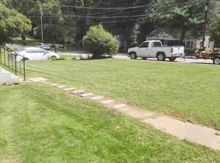 J L.'s Lawn Care service result