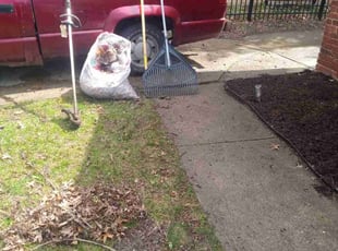 Landscaping by Jeremy Zanders for Karl L. in Cleveland, OH