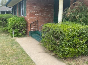 Bush Trimming by Darin Buterakos for Wayne H. in Wichita, KS