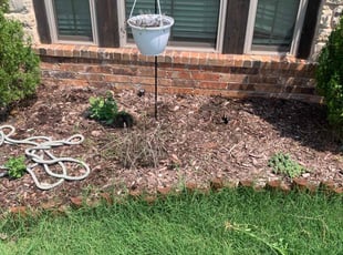 Weeding by raymond miller III for Brandon S. in Mustang, OK