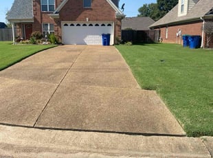 angela b.'s Lawn Care service result
