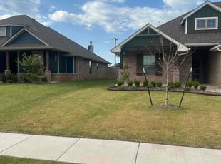 Weeding by Leray Thornton for David A. in Edmond, OK