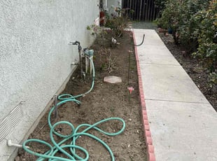 Weeding by Vincent Angelo Consiglio for Clarence W. in Fontana, CA