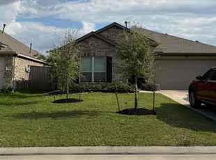Mulching by Roberto Villalobos for Chris C. in Katy, TX