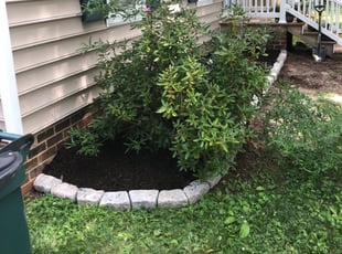 Landscaping by Zack Salmon for Angela D. in Richmond, VA
