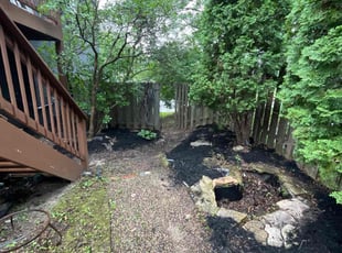Anabella W.'s Mulching service result