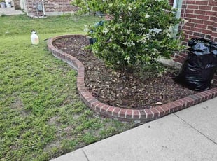 Weeding by Jason Reyes for Cory W. in Grand Prairie, TX