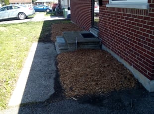 Landscaping by Ras Tosh Tafari for TaShowa T. in Cincinnati, OH