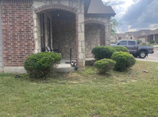 Bush Trimming by Beau Kirtner for Brian A. in San Antonio, TX