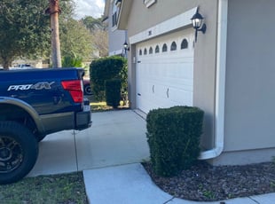Bush Trimming by Gerrad Peterson for Chris S. in St. Augustine, FL