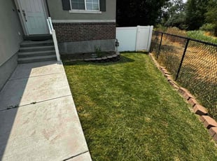 Frederica M.'s Lawn Service service result