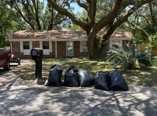 Leaf Removal by Kelly Arndt for Brock B. in Pensacola, FL