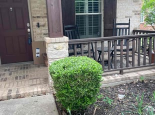 Bush Trimming by Melvin Sanchez for Cassadi H. in McKinney, TX