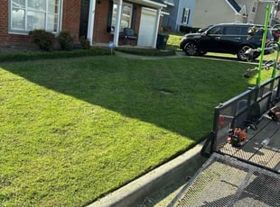 Sarah G.'s Yard Cutting service result