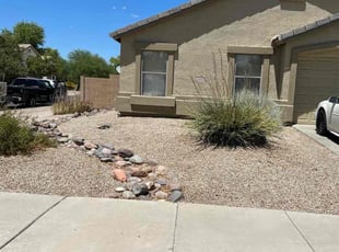 Weeding by Gustavo Sandoval for David K. in Phoenix, AZ
