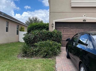 Bush Trimming by Deidra James for David M. in Orlando, FL