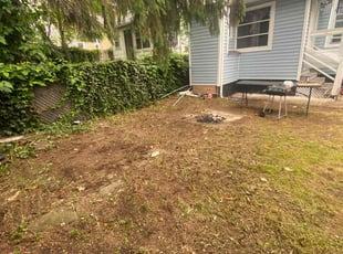 Leaf Removal by Jose Bautista for Chamir C. in Union, NJ