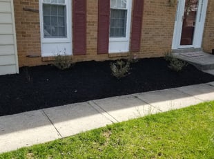Mulching by Miguel Santos for Brie E. in North Potomac, MD