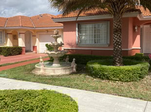 Leaf Removal by Michael Banmah for David A. in Hialeah, FL