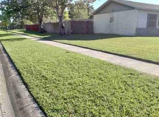 Vikki P.'s Lawn Mowing service result
