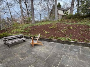 Mulching by Edwin Villagran for John D. in Bethesda, MD