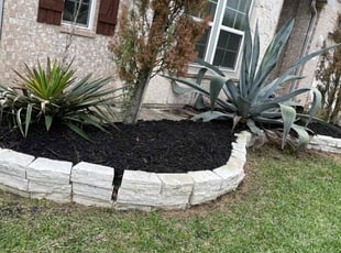 Mulching by Brandon Bowers for Jamie S. in Pearland, TX