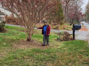 Leaf Removal by Vincent Guzman for John C. in Richmond, VA