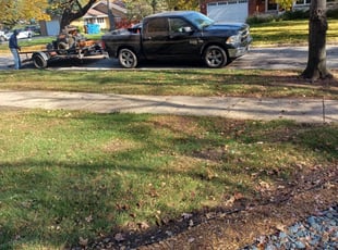 Leaf Removal by Tracey Martin for Cortney S. in Flossmoor, IL