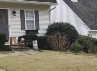 Bush Trimming by Alicia Montgomery for Robin P. in Atlanta, GA