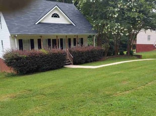 James M.'s Yard Cutting service result