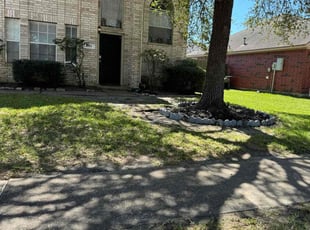 Leaf Removal by Manuel Murillo for Leonard L. in Fresno, TX