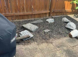 Sarah M.'s Weed Pulling service result