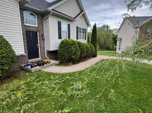 Bush Trimming by Sam Clark for Bryan W. in La Grange, KY