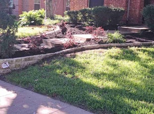 Weeding by Jesus Valencia for Matthew C. in Plano, TX
