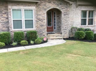 Mulching by Hiram Sutton for Brian P. in Charlotte, NC