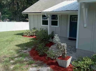 Mulching by Sean Hearndon for Robert P. in Jacksonville, FL