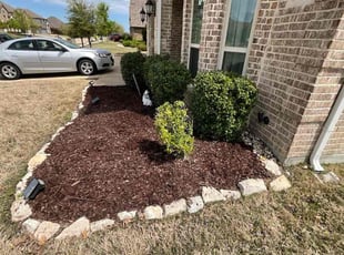 Mulching by Kendell Madison for Tony B. in Forney, TX