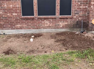 Landscaping by Noe Montiel for Carl S. in Balch Springs, TX