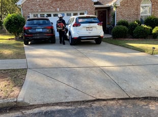 Leaf Removal by Maria Mauro for Louise D. in Lawrenceville, GA