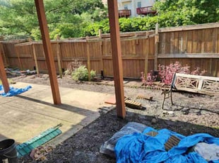 Weeding by Mark Burke for Matt S. in Sully, VA
