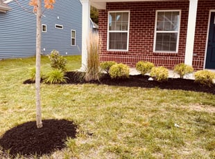 Mulching by Valerie Howard for Travis J. in Greenwood, IN