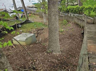Leaf Removal by Metrius Lloyd for Julie R. in Fort Mill, SC