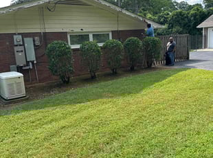 Bush Trimming by Joe Stasney for Greg B. in Charlotte, NC