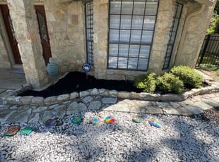 Mulching by Noah Fiechtner for Sarah L. in Austin, TX