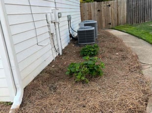 Weeding by Jonathan Clark for J H. in Suwanee, GA