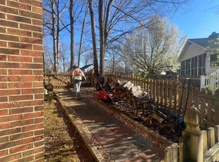 Leaf Removal by Alex Gentry for Dalen L. in Fredericksburg, VA